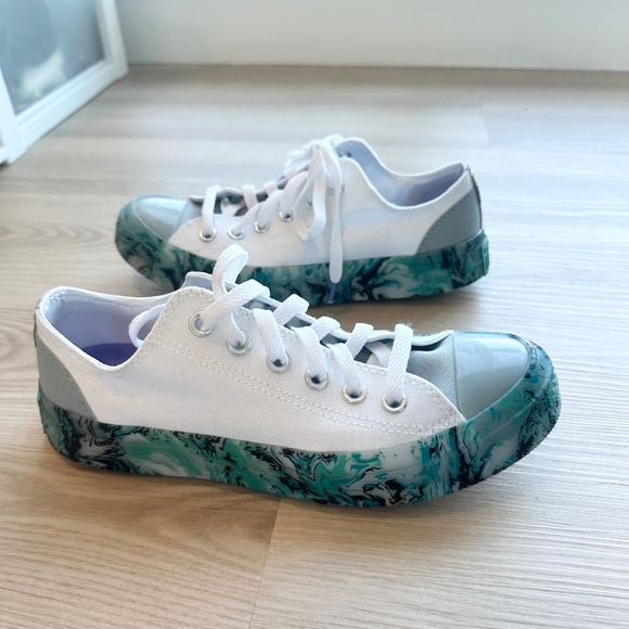 Converse Unisex Limited Edition All Star CX Low Marbled Unisex Sneakers - Picture 9 of 11
